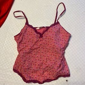 Vintage Victoria’s Secret Floral Camisole Tank Size M